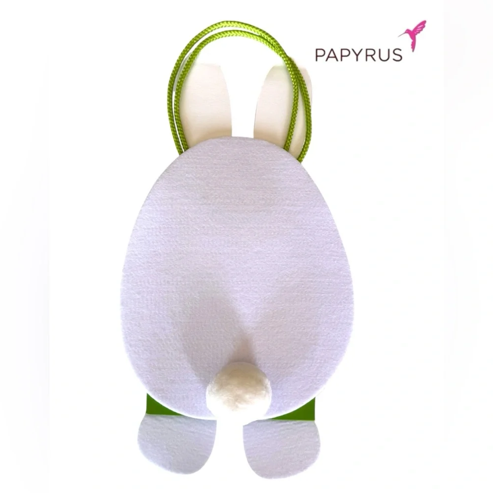 Papyrus Easter Bunny Felt Egg Hunt Bag / Baskets
